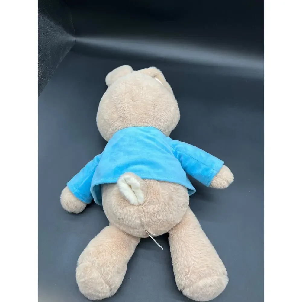 Peter Rabbit Plush Stuffed Bunny Rabbit Blue Jacket 21